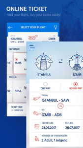 اسکرین شات برنامه AnadoluJet Cheap Flight Ticket 1