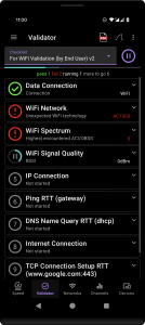 اسکرین شات برنامه analiti - Speed & WiFi 1