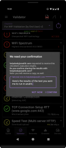 اسکرین شات برنامه analiti - Speed & WiFi 2