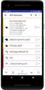 اسکرین شات برنامه analiti - WiFi Tester & Analyzer 3