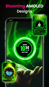 اسکرین شات 4 برنامه Smart Watch Wallpaper HD