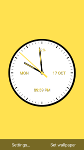اسکرین شات 7 برنامه Analog Clock