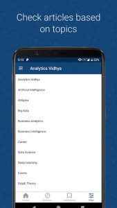اسکرین شات برنامه Analytics Vidhya - Machine Learning & Data Science 3