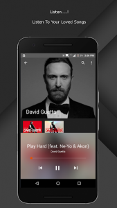 اسکرین شات برنامه Bass Music Player: Free Music App on Google play 2