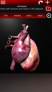 اسکرین شات برنامه Circulatory System 3D Anatomy 2