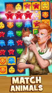 اسکرین شات بازی Animal Drop – Free Match 3 Puzzle Game 1