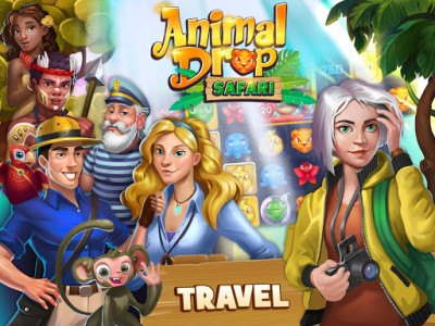 اسکرین شات بازی Animal Drop – Free Match 3 Puzzle Game 7