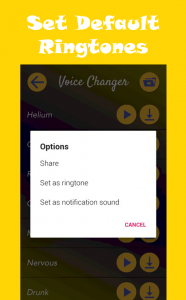 اسکرین شات برنامه Change Your Voice (Voice Changer) 2021 4