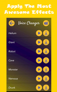 اسکرین شات برنامه Change Your Voice (Voice Changer) 2021 2