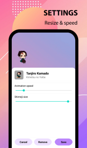 اسکرین شات برنامه KNY Shimeji for Kimetsu 2