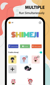 اسکرین شات برنامه Shimeji - desktop pet 1