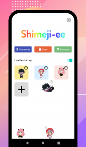 اسکرین شات 1 برنامه Shimeji-ee