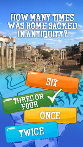 اسکرین شات بازی Ancient History Quiz 3