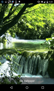 اسکرین شات برنامه 10000 Waterfall Wallpaper 6