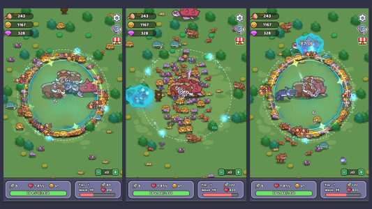 اسکرین شات 6 بازی Wild Survival - Idle Defense