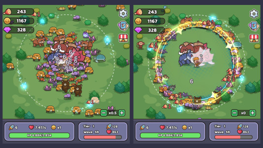 اسکرین شات 7 بازی Wild Survival - Idle Defense