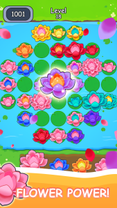 اسکرین شات 1 بازی Flowers Merging