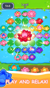 اسکرین شات 4 بازی Flowers Merging