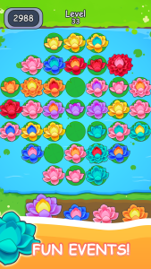 اسکرین شات 2 بازی Flowers Merging