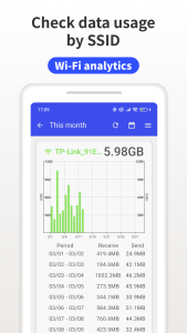 اسکرین شات 4 برنامه Data Usage Monitor