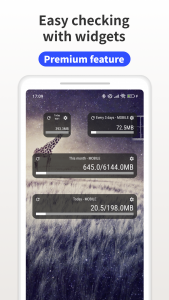 اسکرین شات برنامه Data Usage Monitor 3