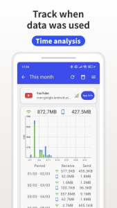 اسکرین شات برنامه Data Usage Monitor 5