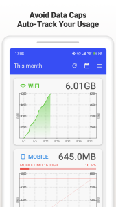 اسکرین شات 1 برنامه Data Saver: Usage Monitor
