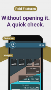 اسکرین شات برنامه Data Usage Monitor 5