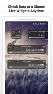 اسکرین شات 3 برنامه Data Saver: Usage Monitor