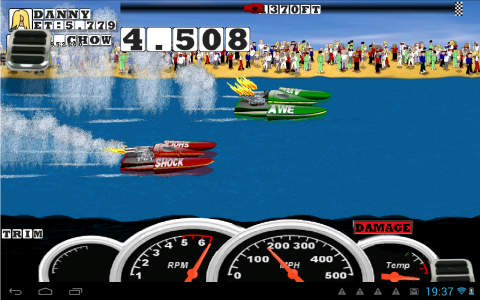 اسکرین شات 2 بازی Drag Racing Boats