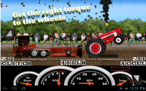 اسکرین شات بازی Tractor Pull 2