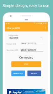 اسکرین شات 4 برنامه Change DNS (No Root 5G/Wifi)