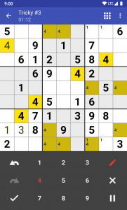 اسکرین شات بازی Andoku Sudoku 3 4