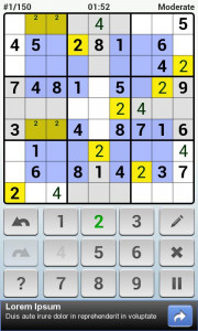 اسکرین شات بازی Andoku Sudoku 2 4