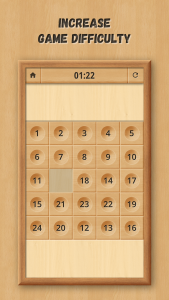 اسکرین شات بازی Sliding Puzzle: Wooden Classic 3