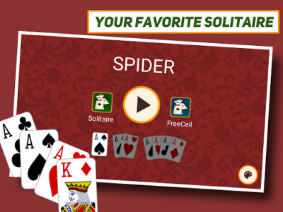 اسکرین شات بازی Spider Solitaire: Classic 6