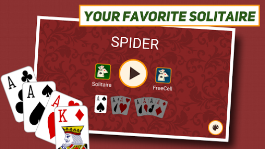 اسکرین شات بازی Spider Solitaire: Classic 1