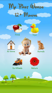 اسکرین شات برنامه Baby Words: Flashcards 1