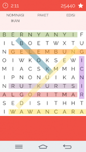 اسکرین شات بازی Word Search Indonesian 7