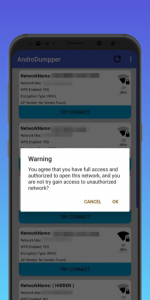 اسکرین شات 2 برنامه AndroDumpper - Wps Connect