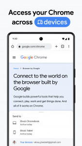 اسکرین شات برنامه گوگل کروم - Google Chrome 5