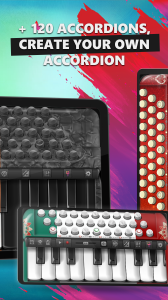 اسکرین شات برنامه Accordion Piano 4