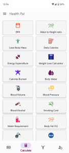 اسکرین شات برنامه Health Pal - Fitness Manager 2