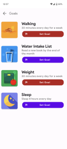 اسکرین شات برنامه Health Pal - Fitness Manager 7