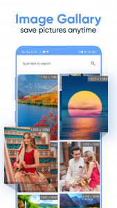 اسکرین شات برنامه Image Search: Photo Downloader 2