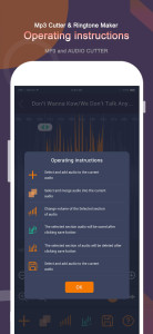 اسکرین شات 4 برنامه Ringtone Maker-Audio Cutter