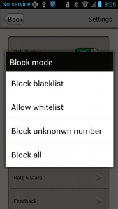 اسکرین شات 5 برنامه Call Blocker