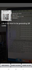 اسکرین شات 1 برنامه Barcode Scanner