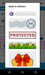 اسکرین شات 8 برنامه Add Watermark Lite