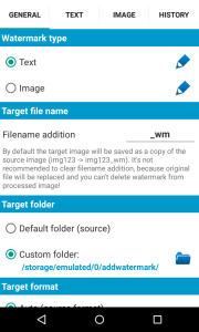 اسکرین شات 5 برنامه Add Watermark Lite